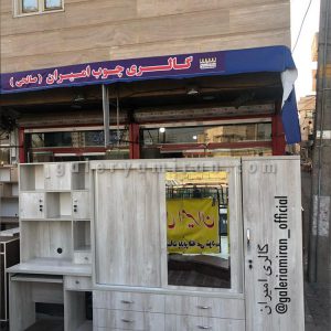 کمد دیواری سفارش مشتری عرض کل کار ۳متر ارتفاع ۱۹۰دارای رنگ بندی و ۲سال ضمانت