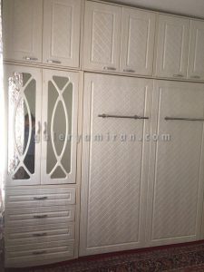 تخت کم جا + کمد عرض 270 ممبران درجه 1