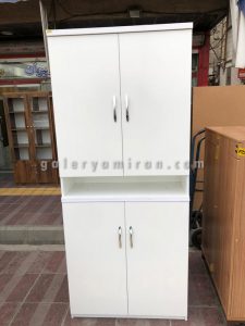 جاکفشی دو تکه چوبی عرض 80