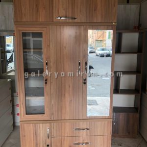 کمد ام‌دی‌اف MDF عرض 130 سه تکه مجزا