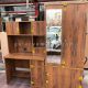 کمد ام‌دی‌اف MDF عرض 90 و میز تحریر عرض 90